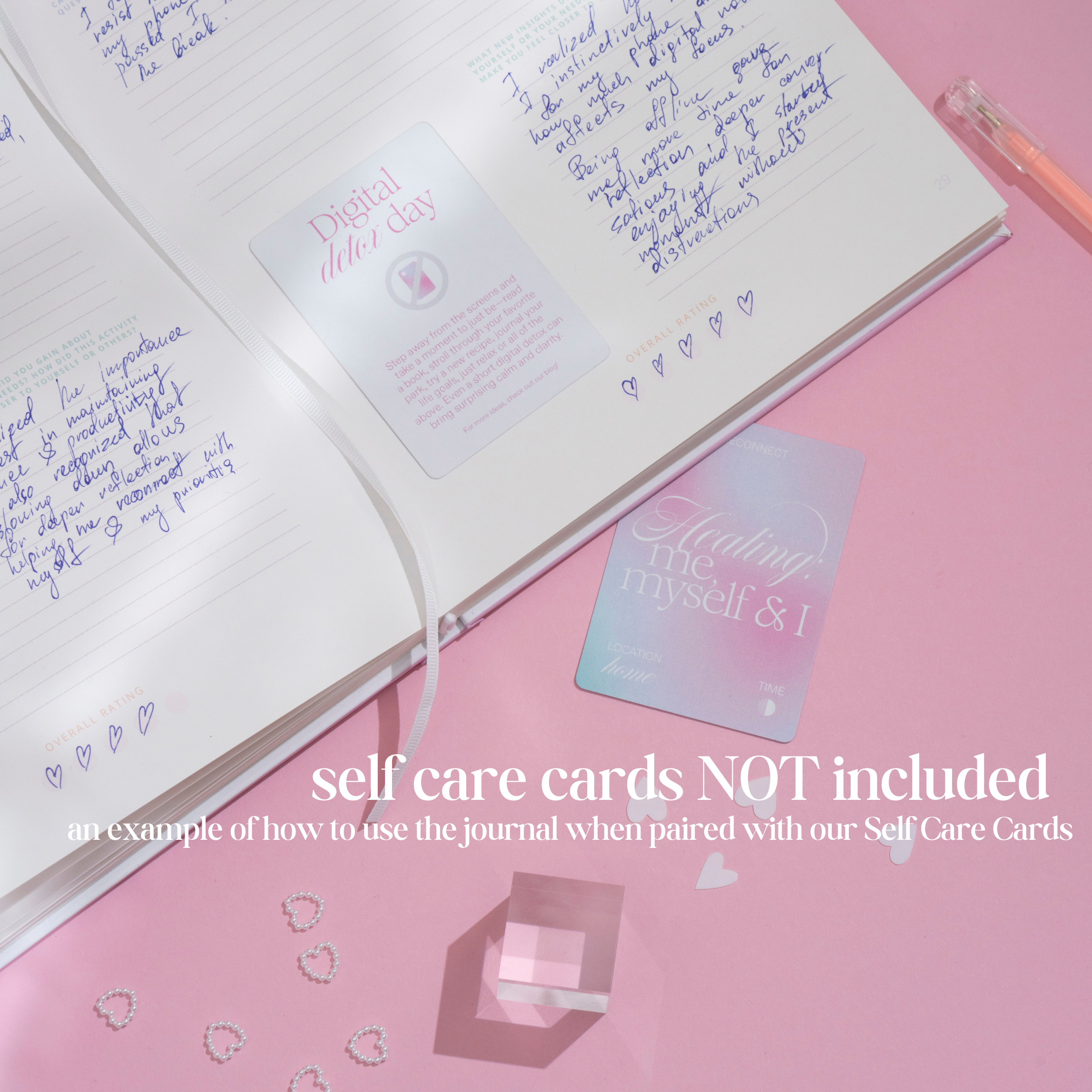 Healing: me myself & I | SELF CARE JOURNAL