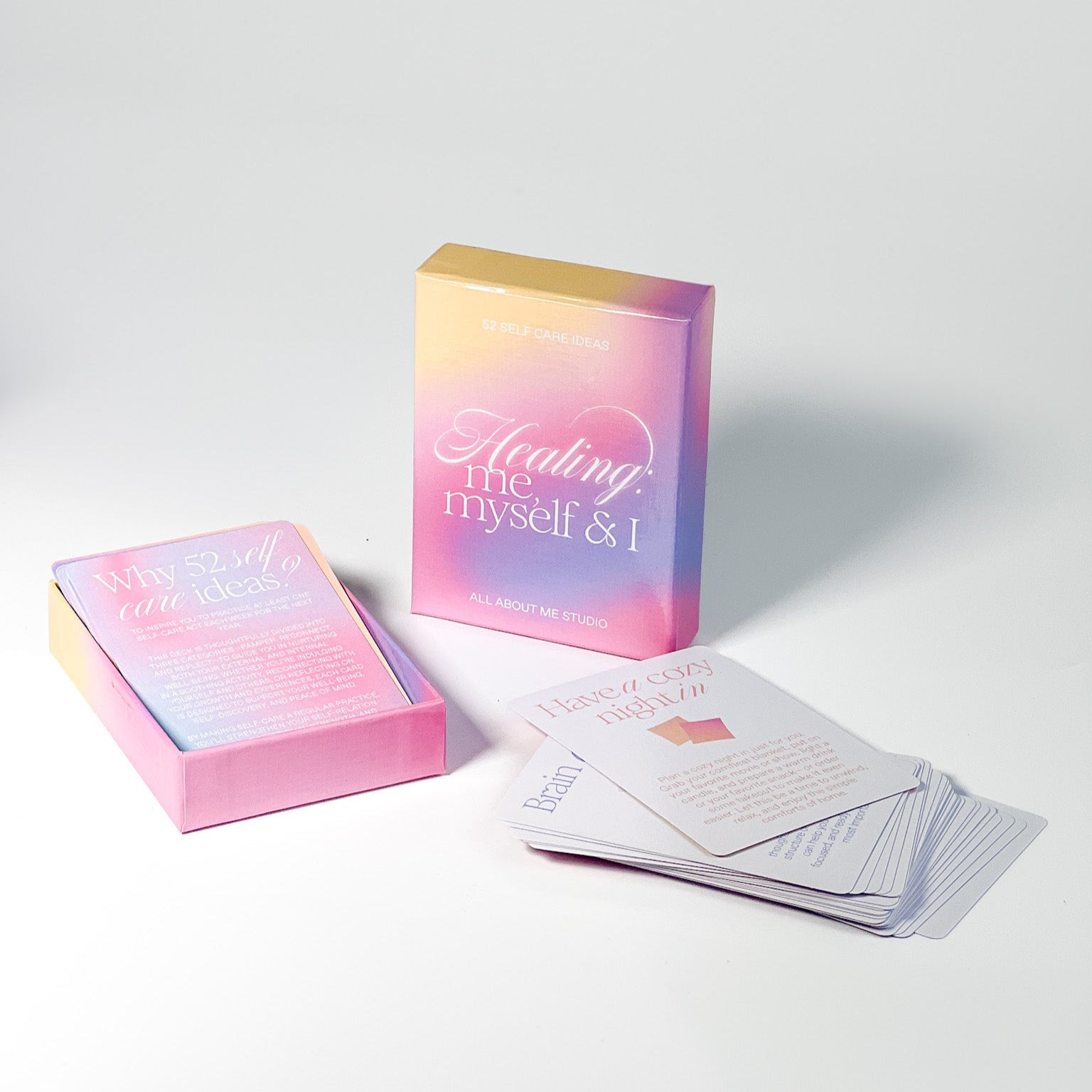 Healing: me myself & I | SELF CARE CARDS