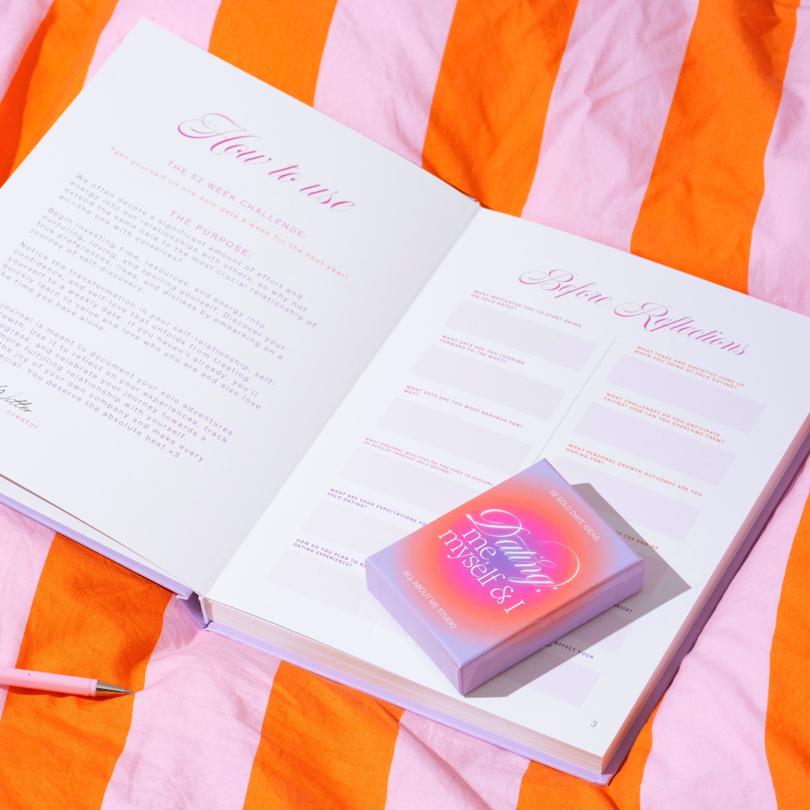 SOLO DATE KIT | Solo Date Cards & Journal