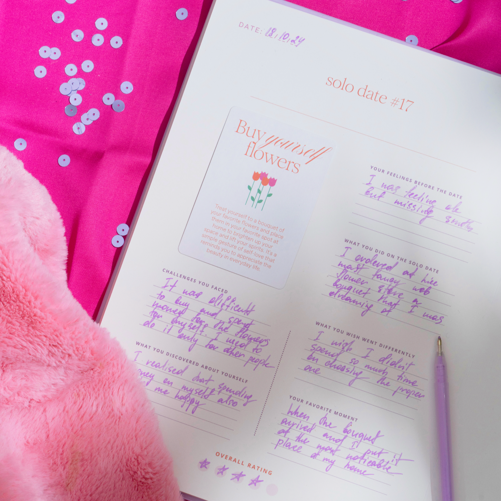 SOLO DATE KIT | Solo Date Cards & Journal
