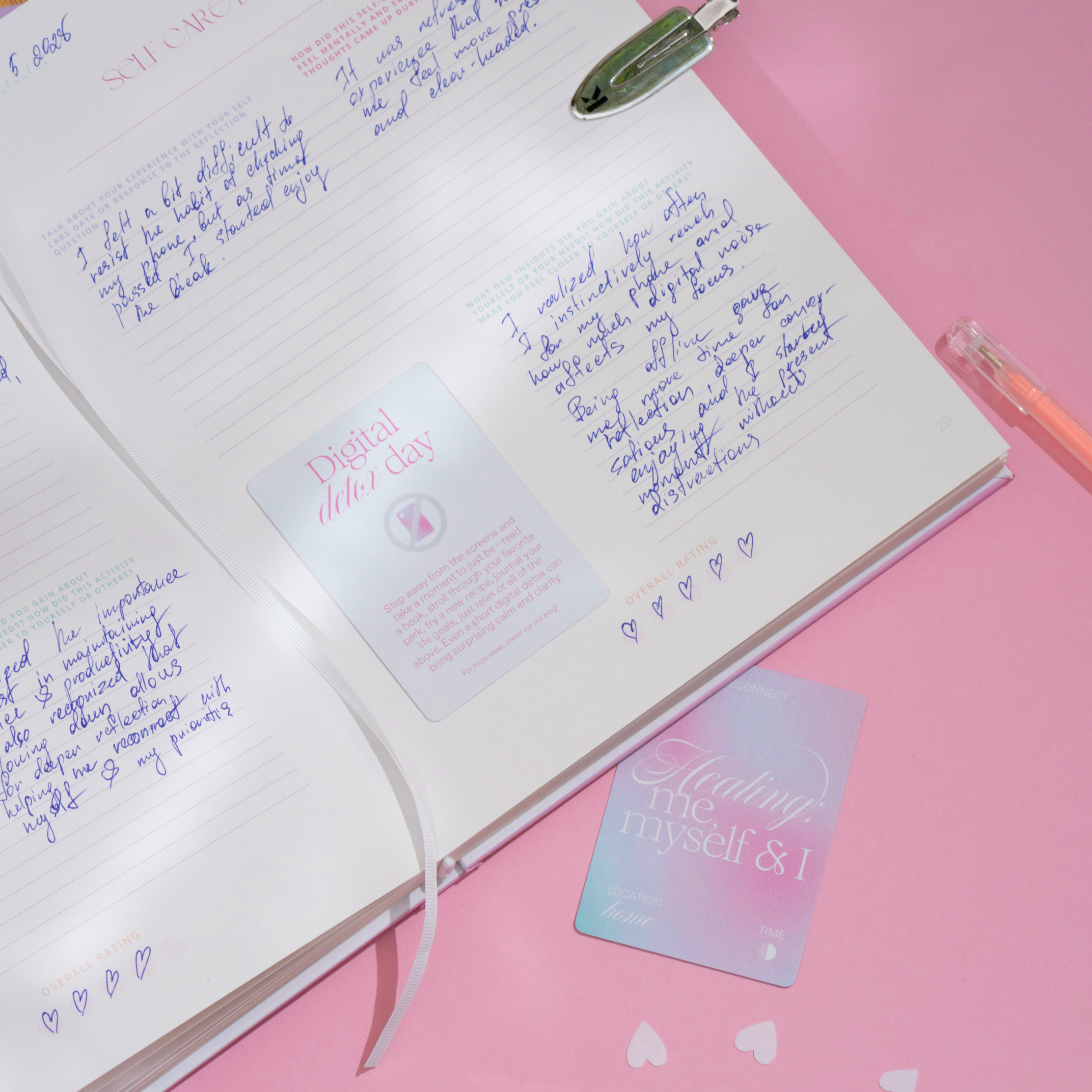 SELF CARE KIT | Self Care Cards & Journal