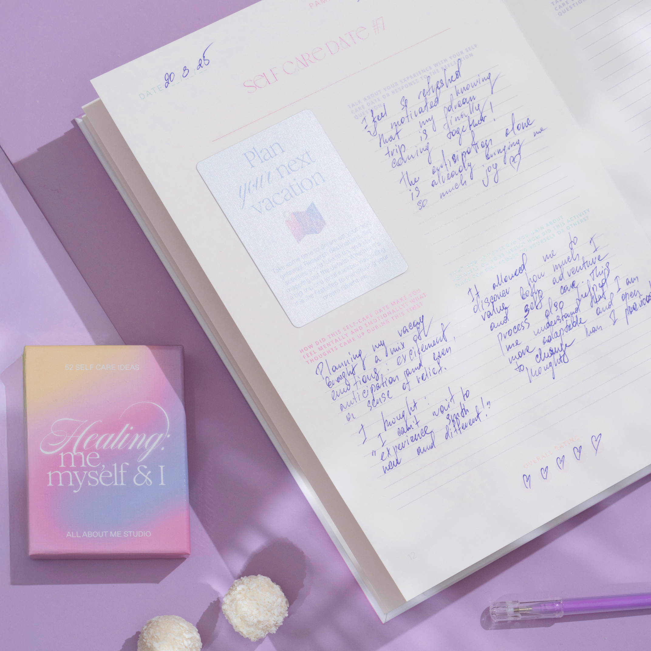 SELF CARE KIT | Self Care Cards & Journal