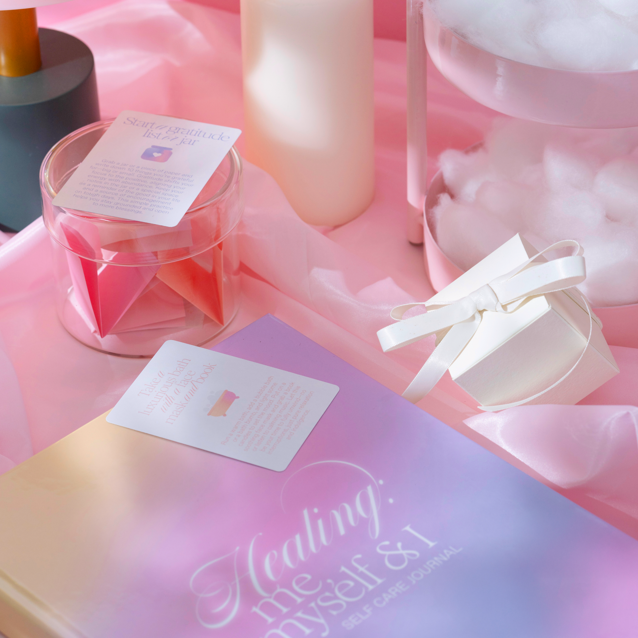 SELF CARE KIT | Self Care Cards & Journal