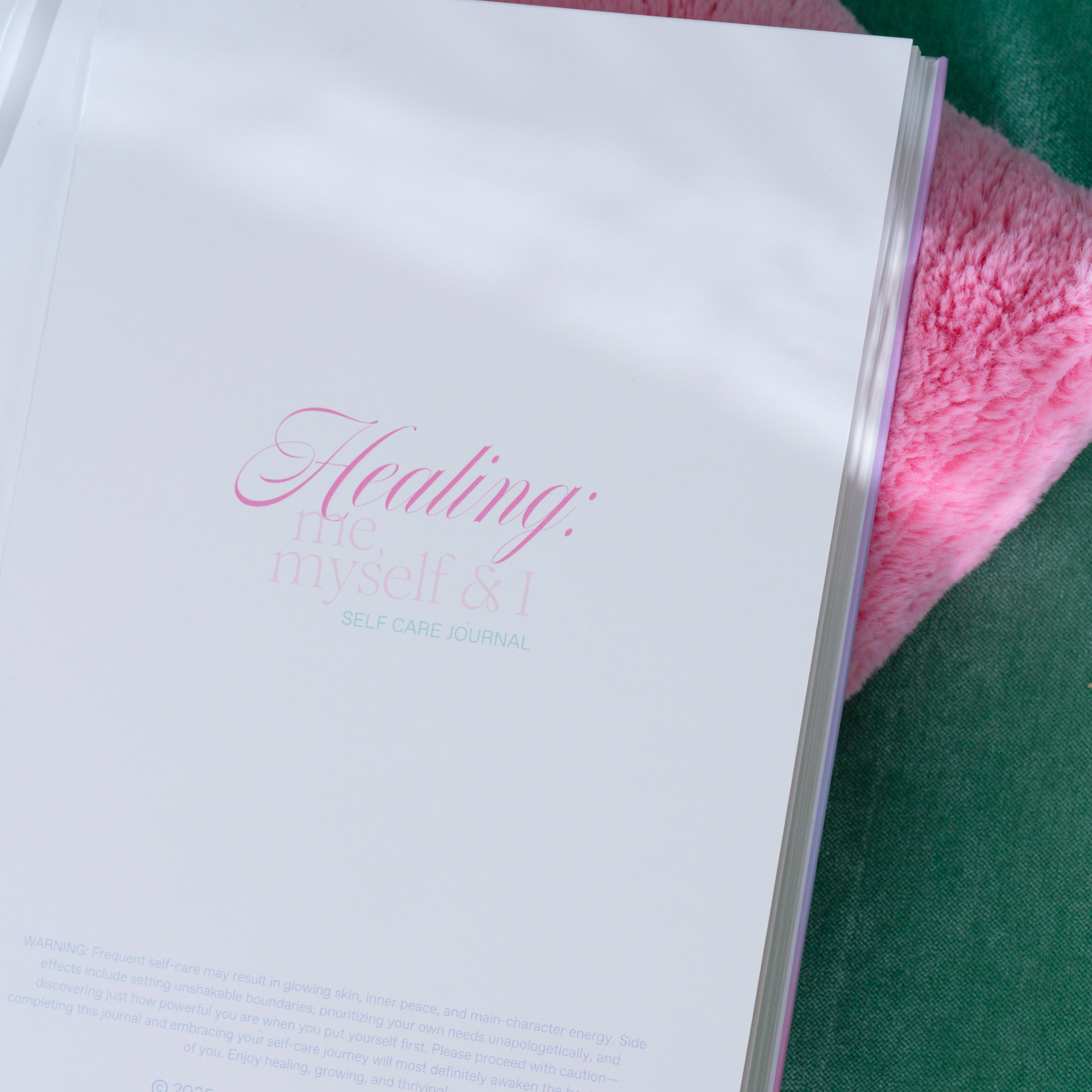 Healing: me myself & I | SELF CARE JOURNAL