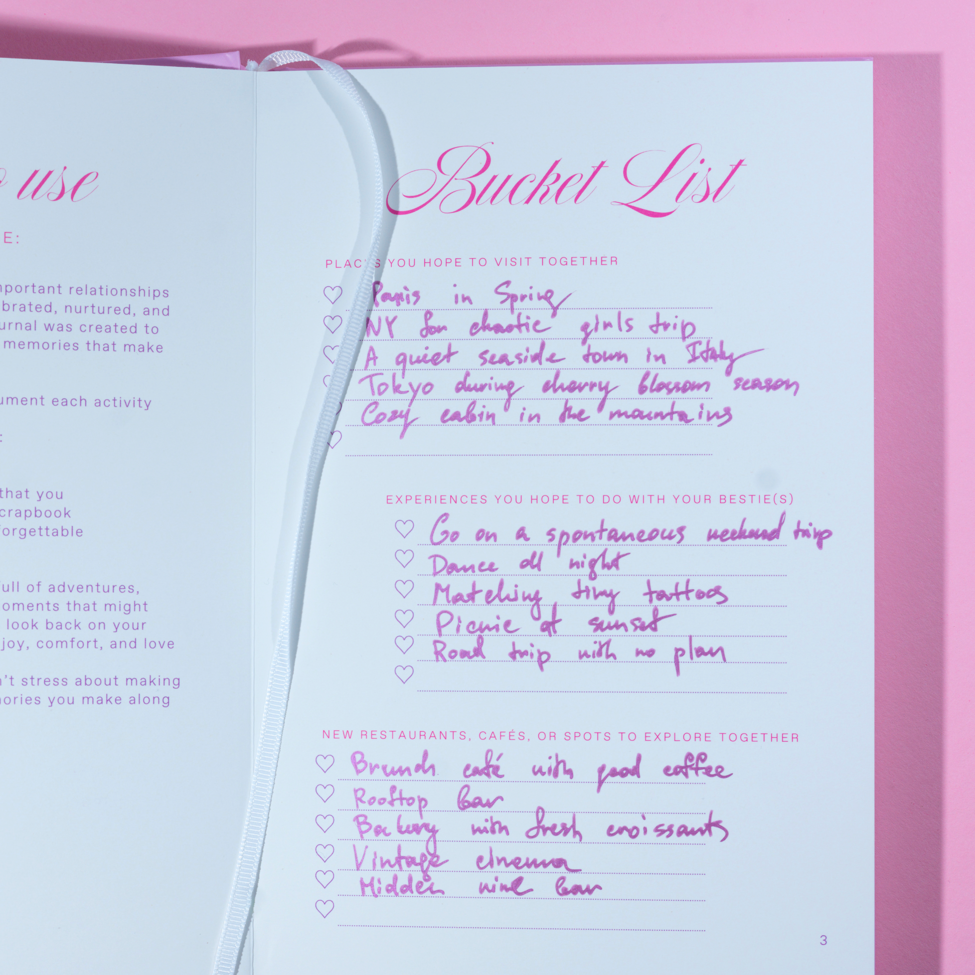 BESTIE DATE KIT | Activity Cards & Memory Journal