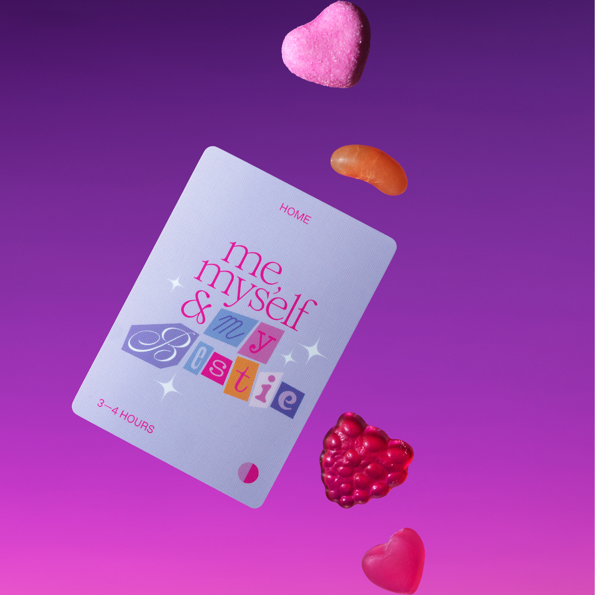me myself & my bestie | BESTIE ACTIVITY CARDS