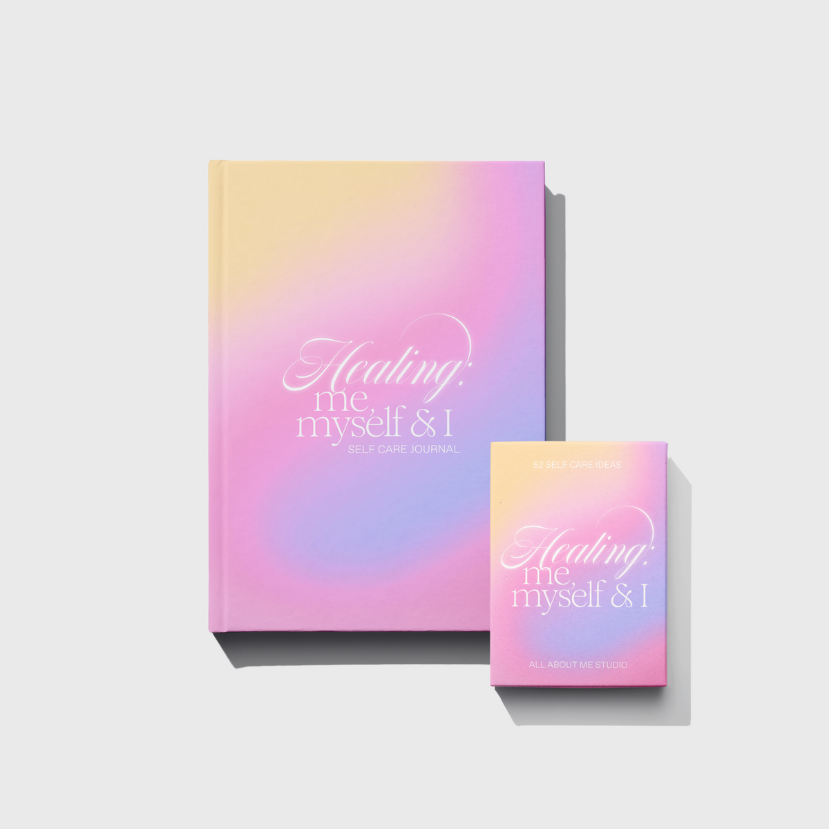 SELF CARE KIT | Self Care Cards & Journal – All About Me Studio