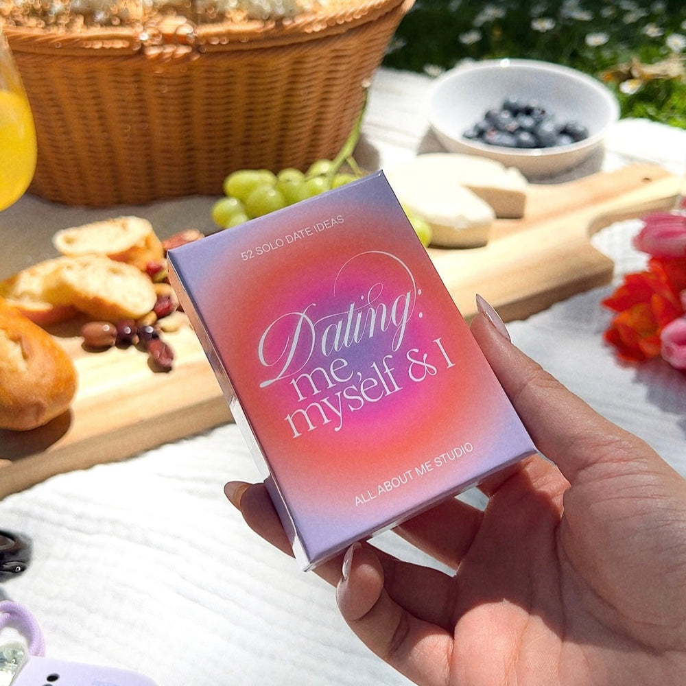 
                  
                    Dating: me myself & I | SOLO DATE CARDS (pre-order shipping 5/1/24)
                  
                