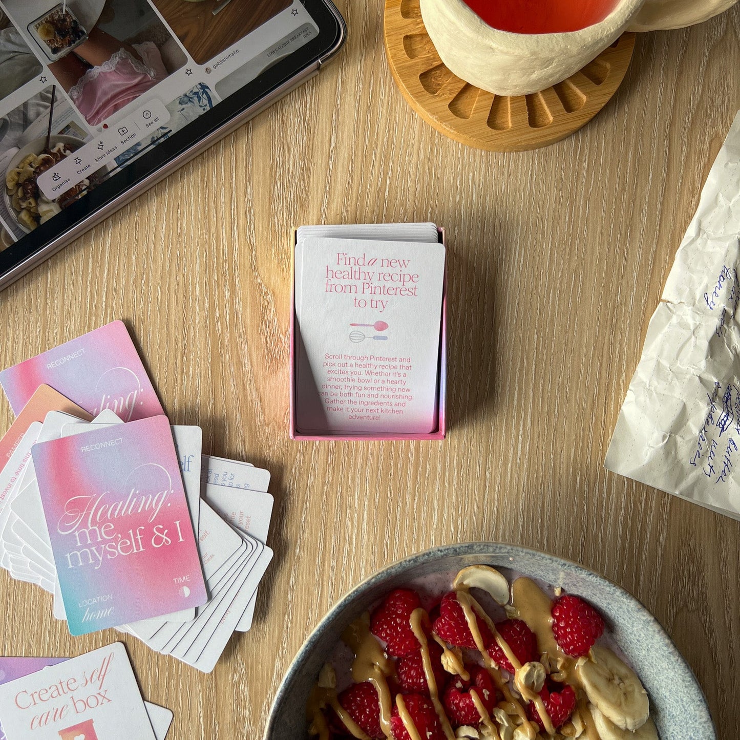 Healing: me myself & I | SELF CARE CARDS