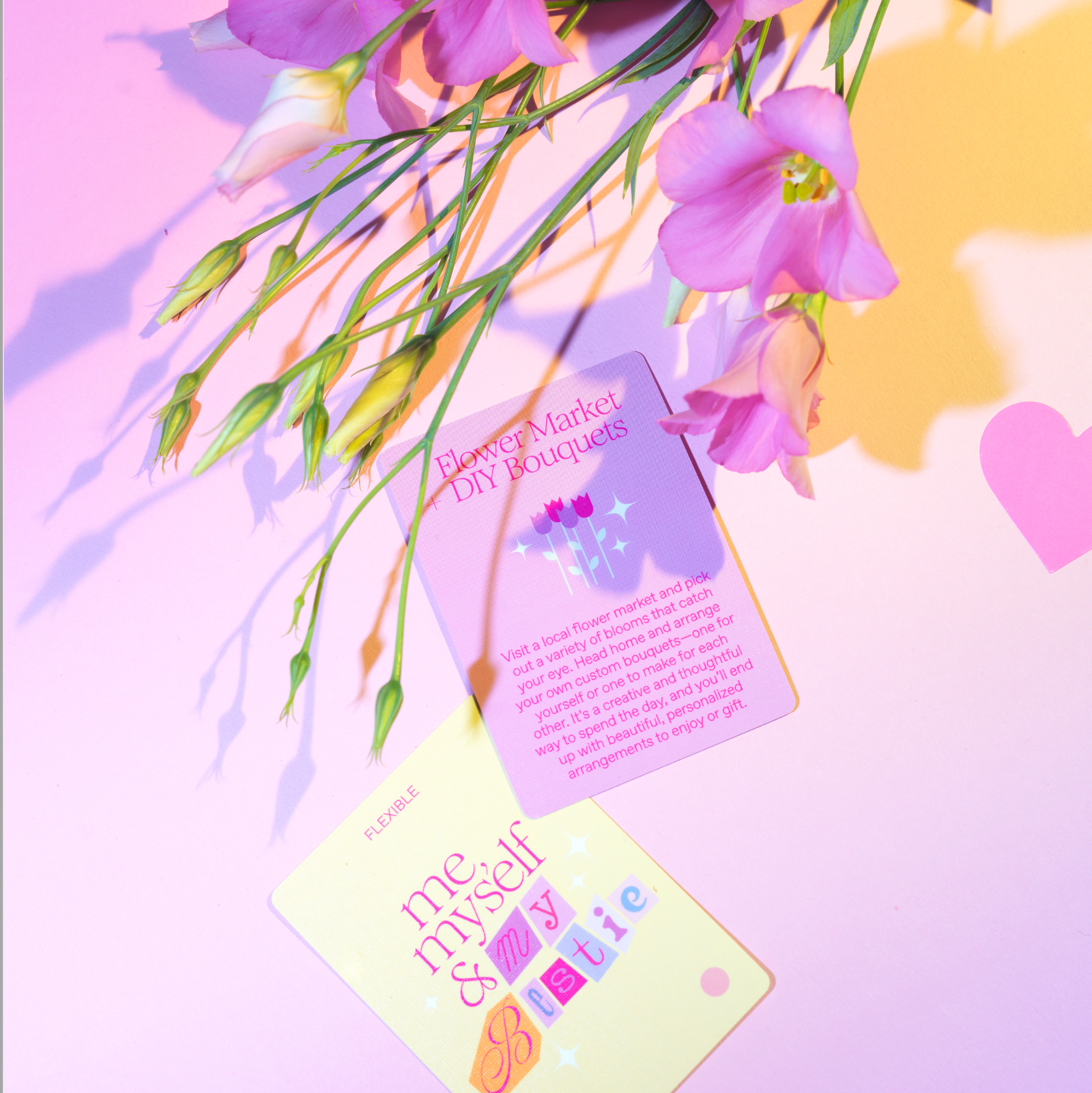 me myself & my bestie | BESTIE ACTIVITY CARDS