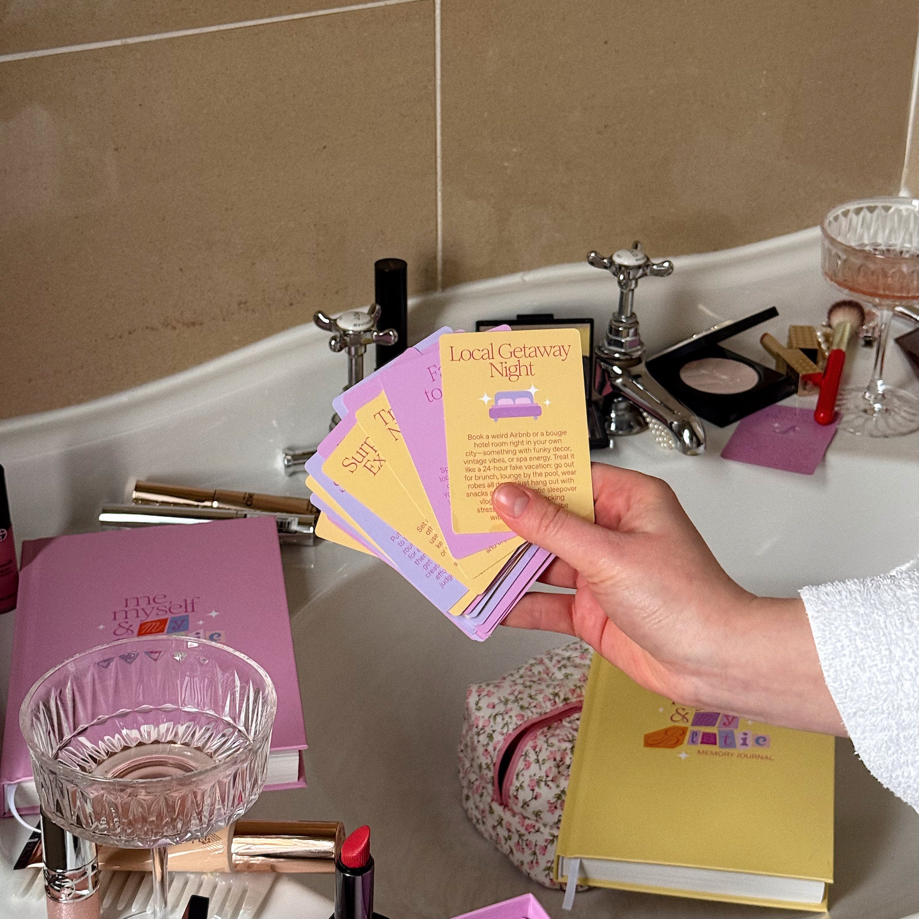 me myself & my bestie | BESTIE ACTIVITY CARDS